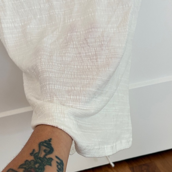 Max Studio Cream Ruched Blouse - Picture 9 of 11